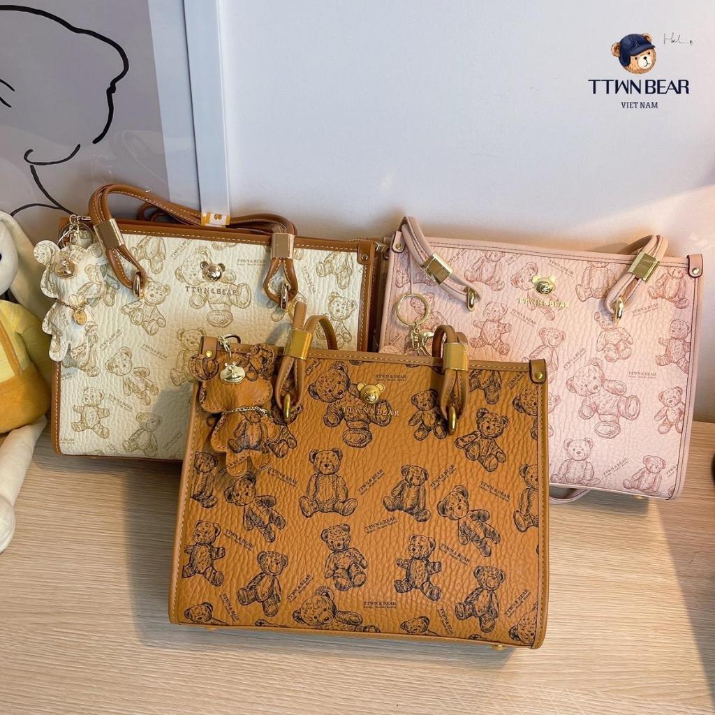 Túi Tote Nâu TTWNBEAR Chính Hãng TN-2939