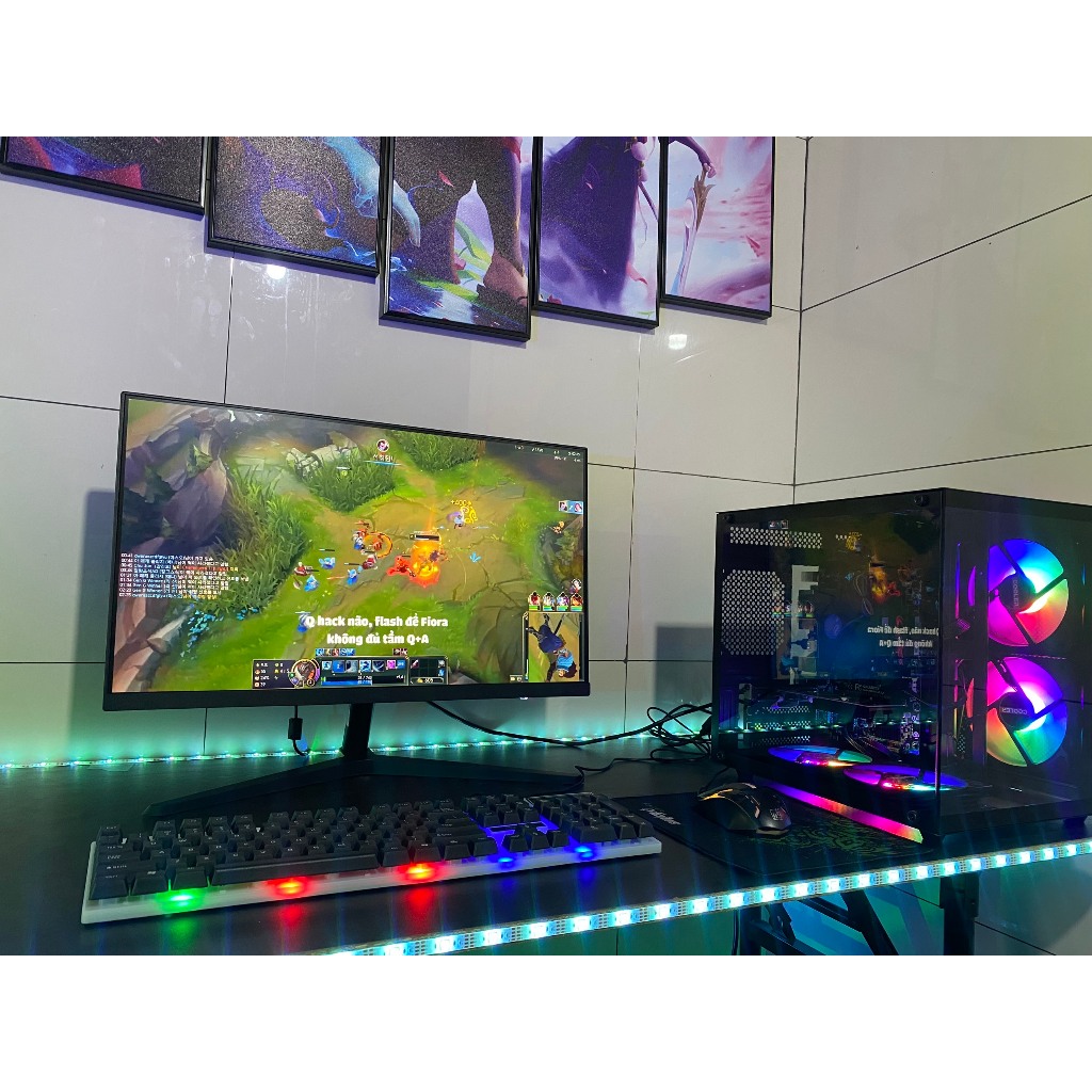 Full Bộ Máy Tính PC Core i5, i7 Màn 20",22",24" inch Full HD Chơi Mượt Mọi Loại Game Fifa, LOl, Pubg - Thiết Kế Đồ Họa