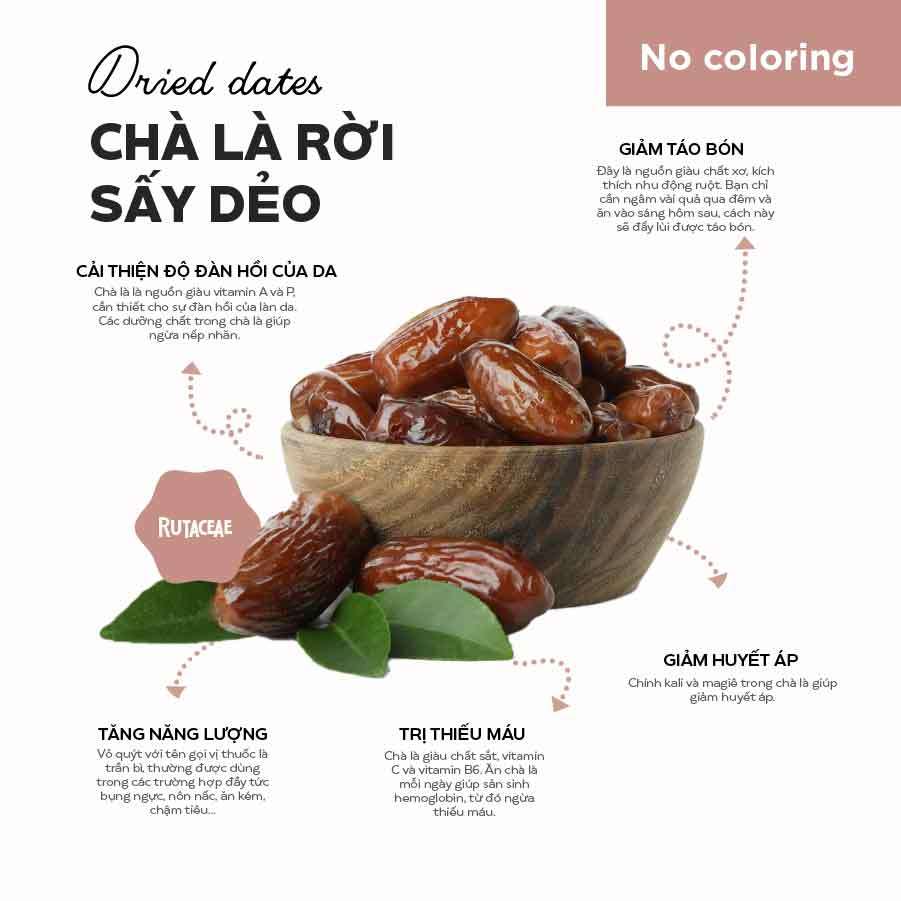 Chà là sấy dẻo Va'sEco Farm