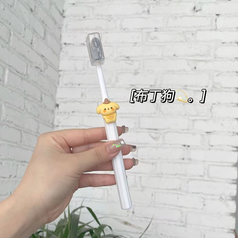 Bàn Chải Đánh Răng Lông Mềm Màu Kẹo Hình Cinnamoroll Melody Sanrio Dành Cho Trẻ Em Và Người Lớn