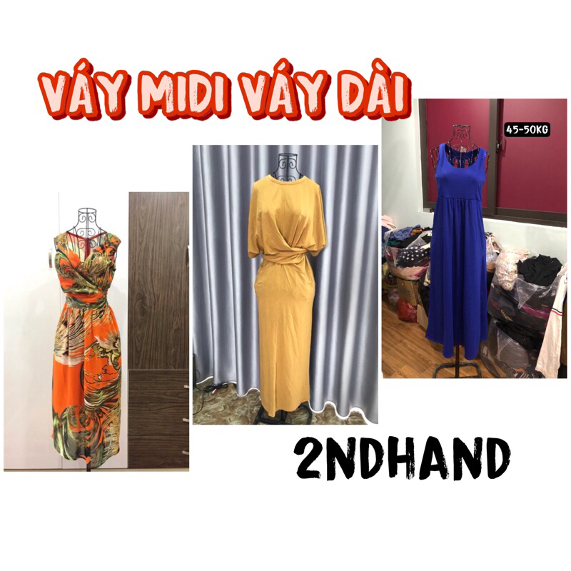 VÁY DÀI/ MIDI - Hàng thùng tuyển chọn
