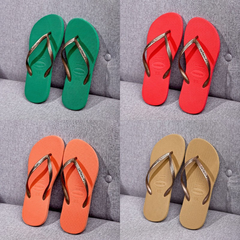 Dép Kẹp Trơn Mũi Tròn, Vuông