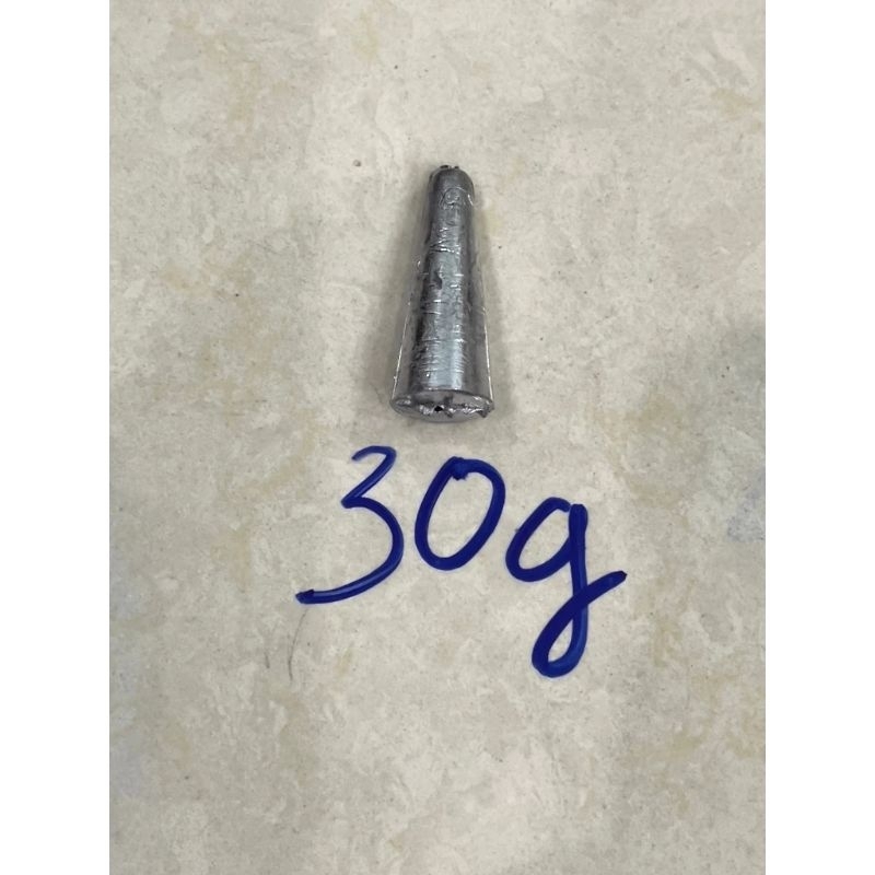 0,5kg  Chì Câu Cá,Câu Sông Xuyên Tâm Size Từ 5g-8g-10g-15g-....Đến 200g