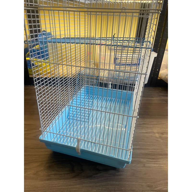 Lồng 47x30x50cm full phụ Kiện cho các loại Sóc đất,bay,bông.