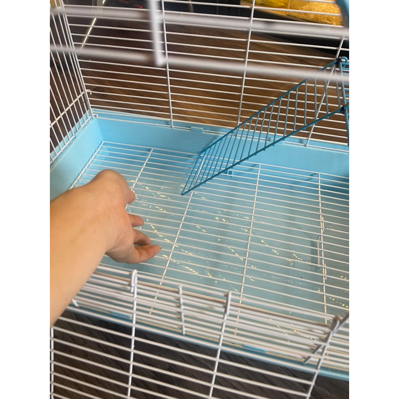 Lồng 47x30x50cm full phụ Kiện cho các loại Sóc đất,bay,bông.