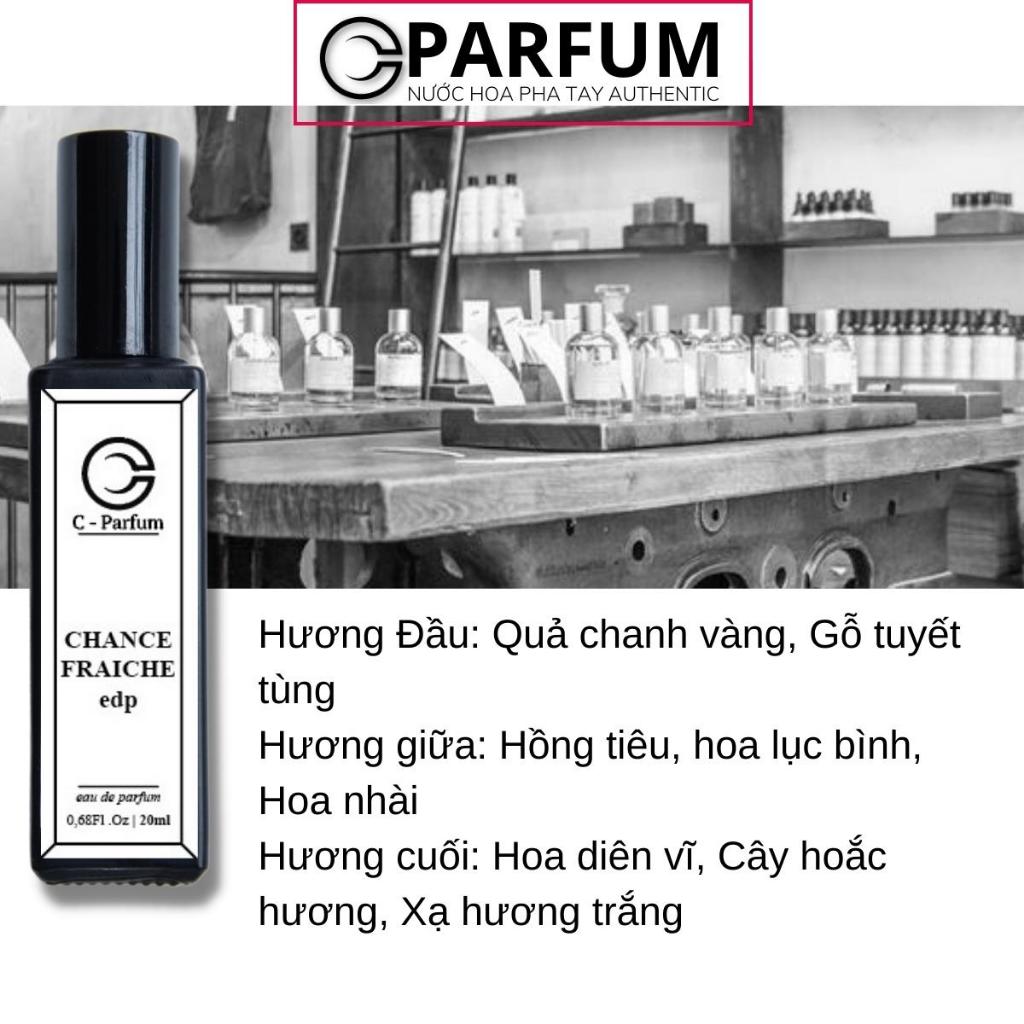 Chance Fraiche 20ml Nước Hoa Nữ  chính hãng thơm lâu hương tươi mát nhẹ nhàng