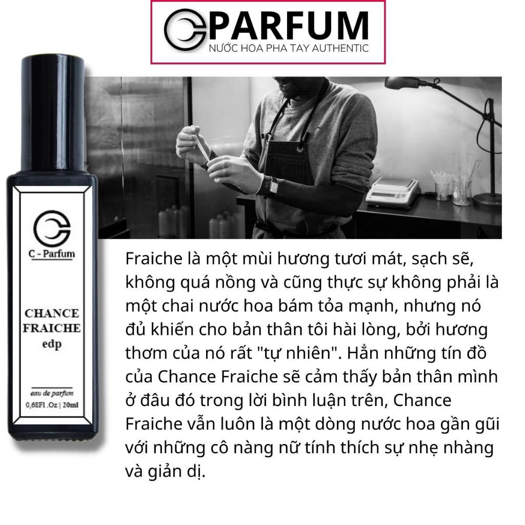 Chance Fraiche 20ml Nước Hoa Nữ  chính hãng thơm lâu hương tươi mát nhẹ nhàng