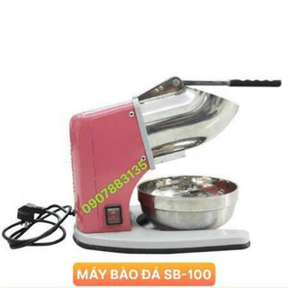 🧊 máy bào đá điện inox 2 dao sb100