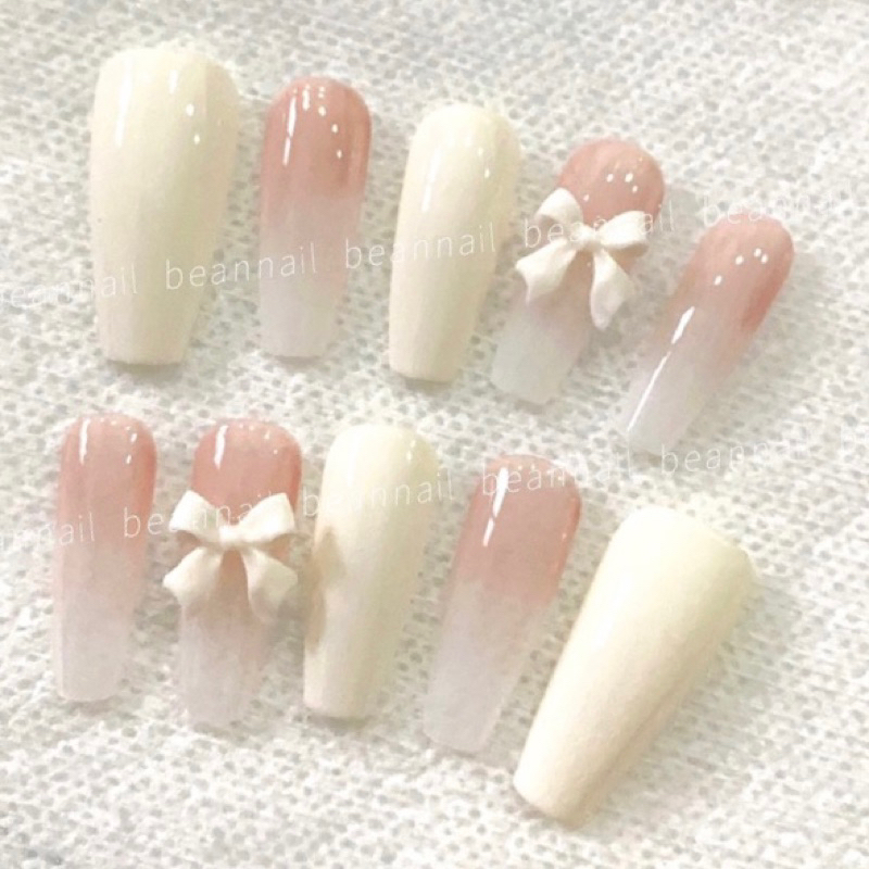 Nailbox thiết kế thủ công nhà làm gắn nơ xinh - B609