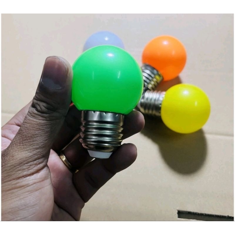 Bóng chanh led 1w chống nước sử dụng ngoài trời trang trí