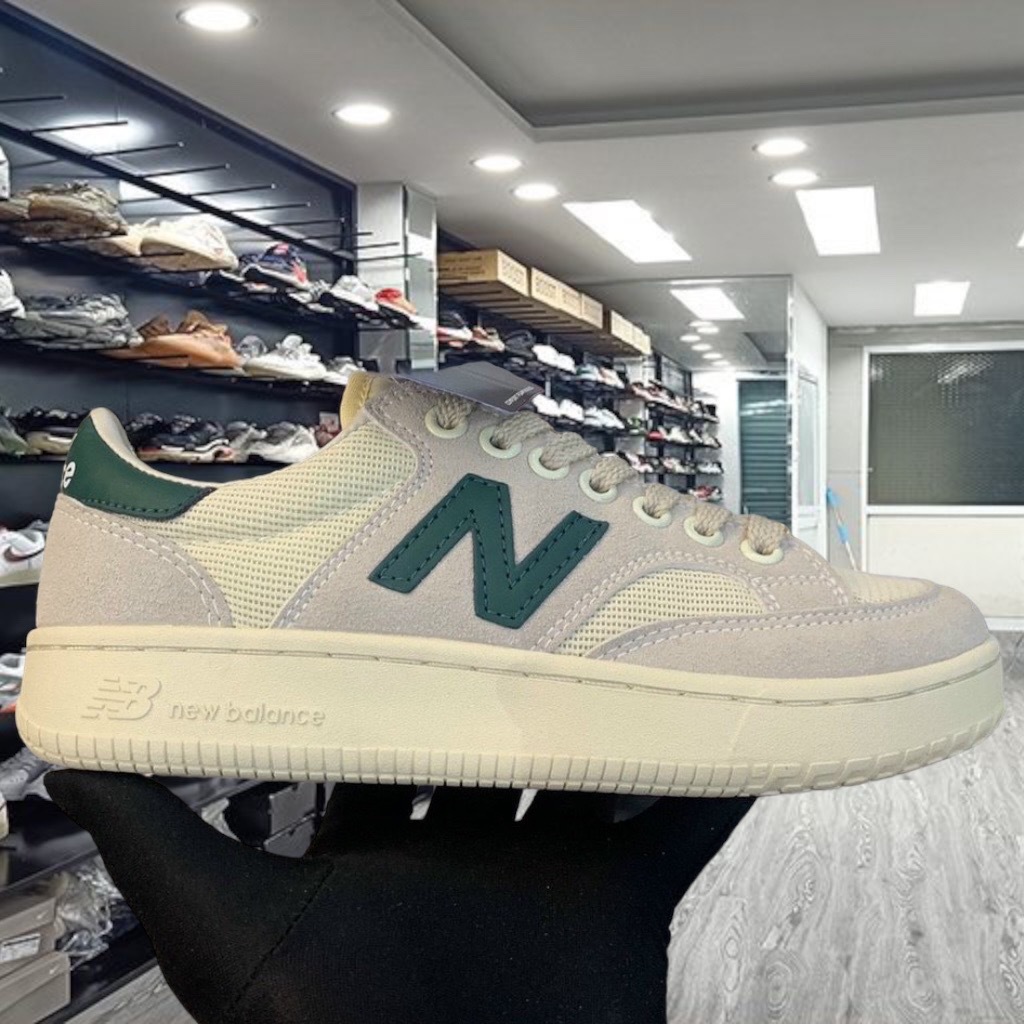 Giày NB CRT 300 2.0 Mẫu Mới Cực Xịn Fullbox, Giày thể thao nam nữ newbalance NB300 pro xanh lá - Yabi_Boutique