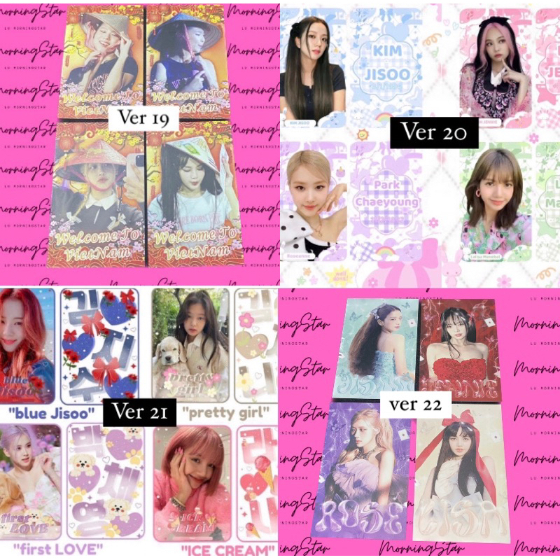 Set card fanmade BlackPink