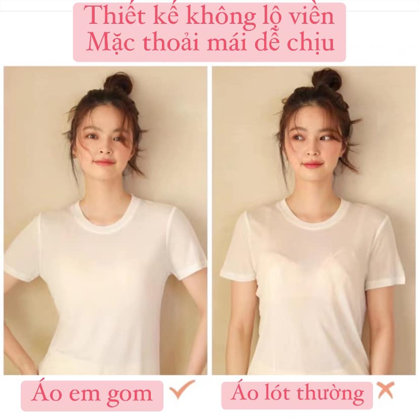 Áo bra su 3D không gọng, thiết kế không lộ viền