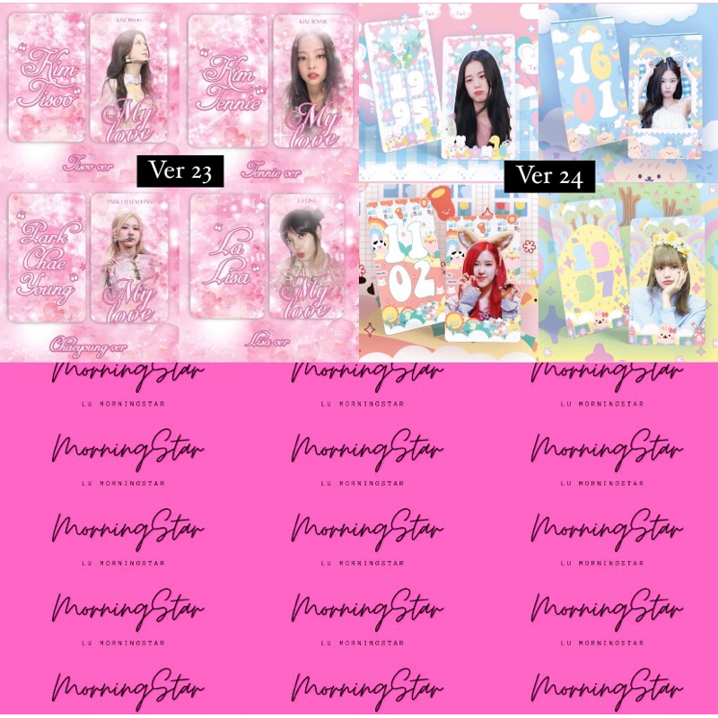 Set card fanmade BlackPink