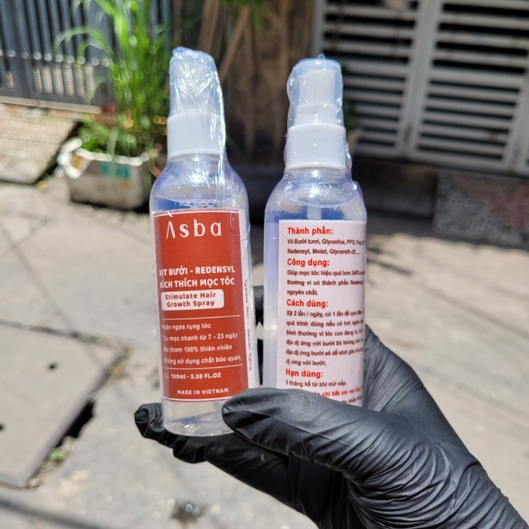 Xịt Dài Tóc Bưởi Hồng - ASBA