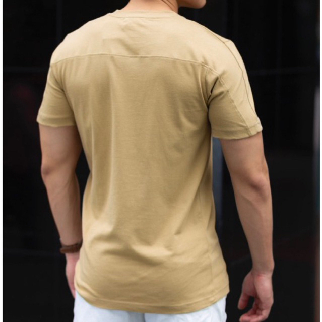 Áo thun nam cổ tròn SOL BOX cotton cao cấp, tôn dáng, đơn giản 3 màu trắng, đen, nâu