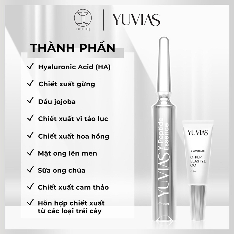 Khử thâm môi YUVIAS dưỡng ẩm môi làm hồng môi, ti, bikini - tặng kèm son dưỡng căng mọng fille