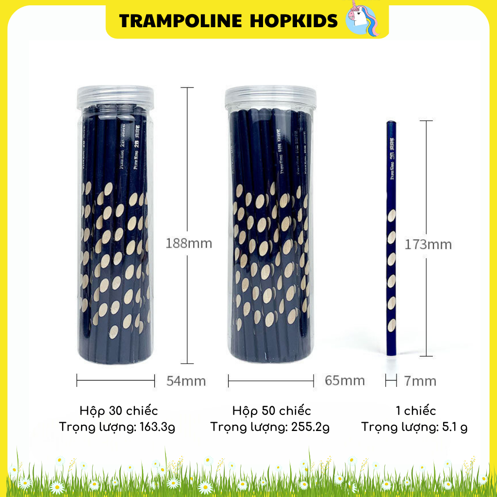 Combo 10 Bút Chì Định Vị 2B, HB Tặng 1 Gọt Bút Chì