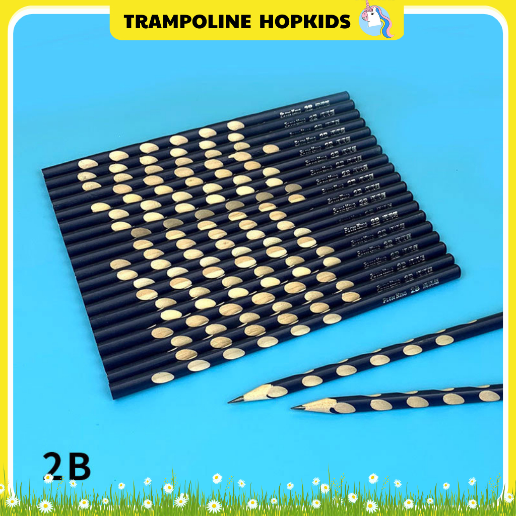 Combo 10 Bút Chì Định Vị 2B, HB Tặng 1 Gọt Bút Chì