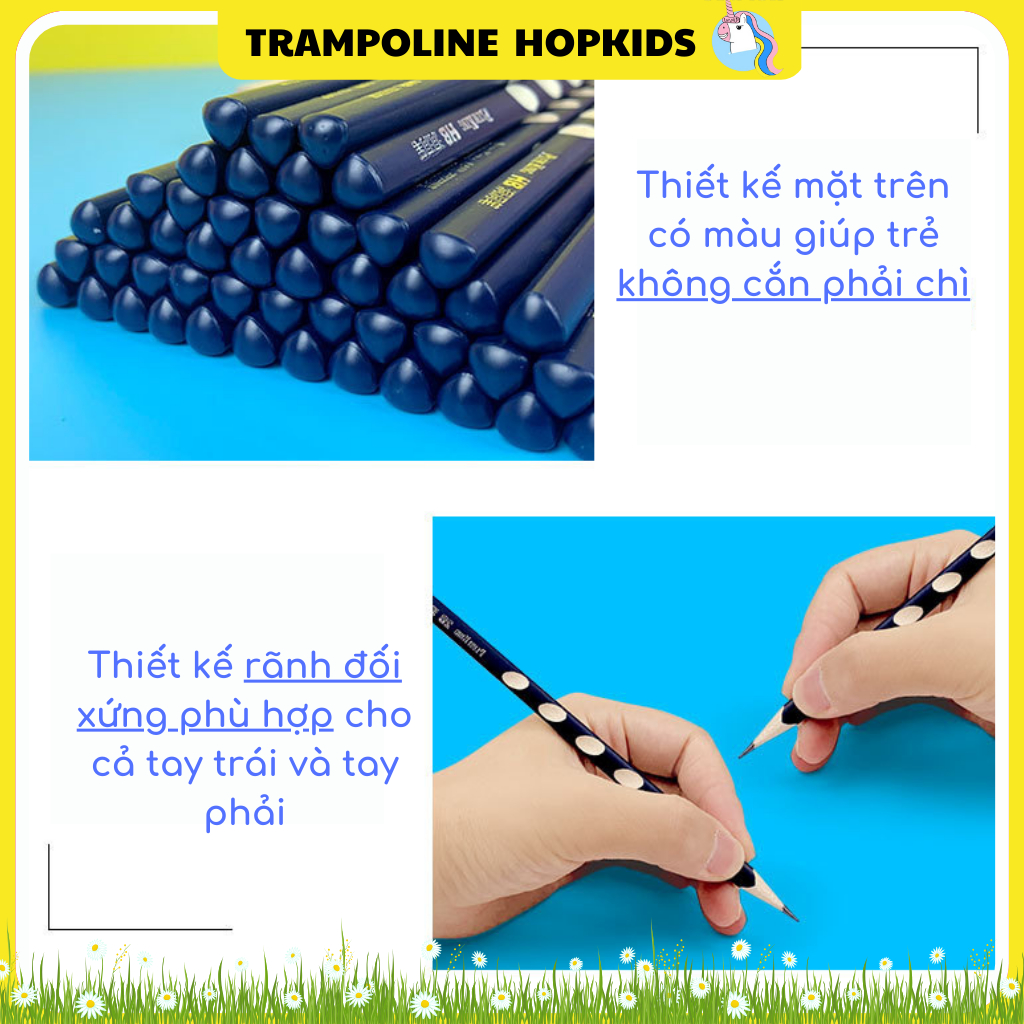 Combo 10 Bút Chì Định Vị 2B, HB Tặng 1 Gọt Bút Chì