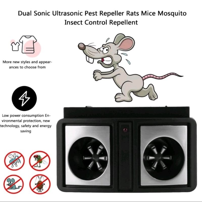 Máy Đuổi Chuột Bằng Sóng Siêu âm 220v