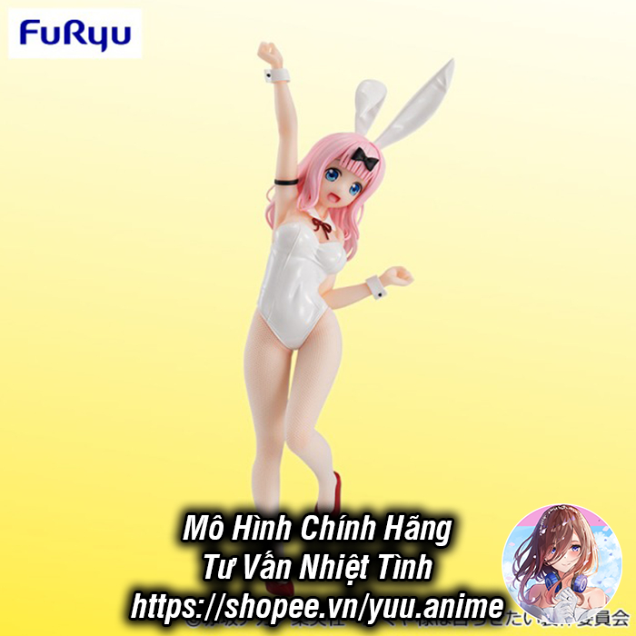 Mô Hình Chính Hãng Kaguya-sama wa Kokurasetai - Fujiwara Chika - BiCute Bunnies (FuRyu)
