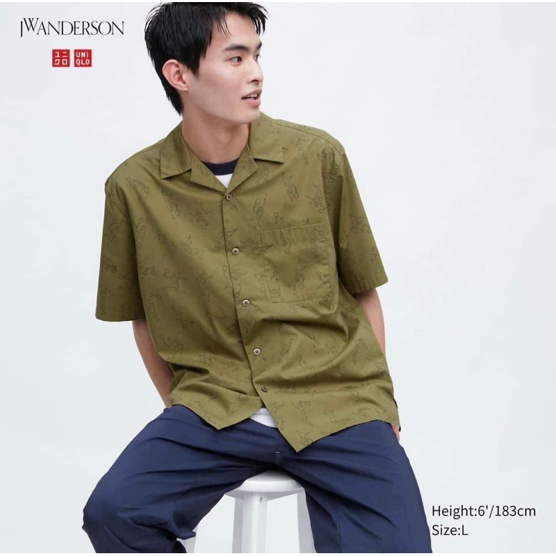 Sơ mi nam ngắn tay Uniqlo