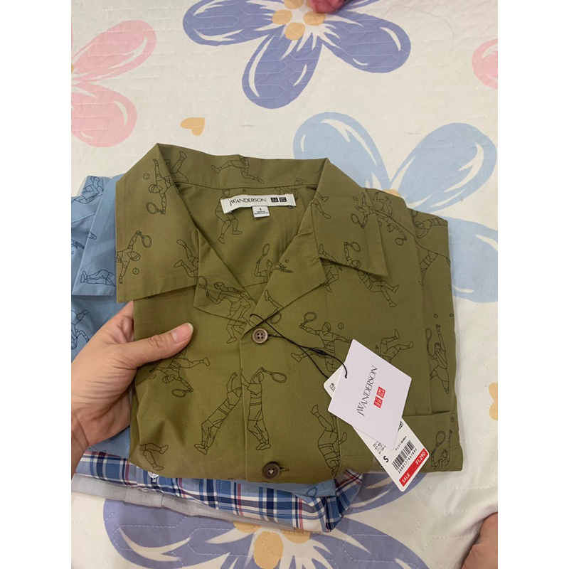 Sơ mi nam ngắn tay Uniqlo