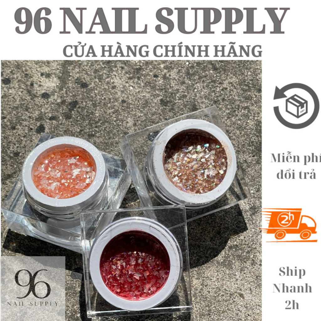 Gel Nhũ Ẩn Xà Cừ Trang Trí Móng Jinailsay 8g