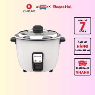 Nồi cơm điện 1,8l sunhouse vung rời shd8132 cách điện, siêu bền.