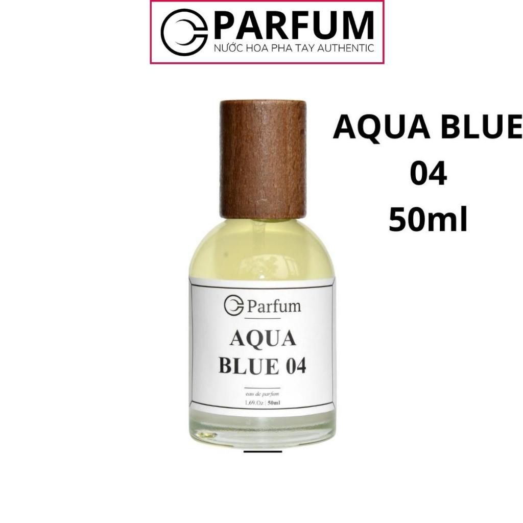 Nước Hoa Nam Aqua Blue 04 Full size 50ml Chính hãng thơm lâu hương thơm Tươi mát, năng động, lôi cuốn