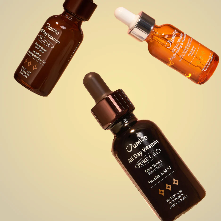 Tinh chất mờ thâm, dưỡng sáng đốm nâu Jumiso All Day Vitamin Pure C 5.5 Glow Serum 30ml - ninishop