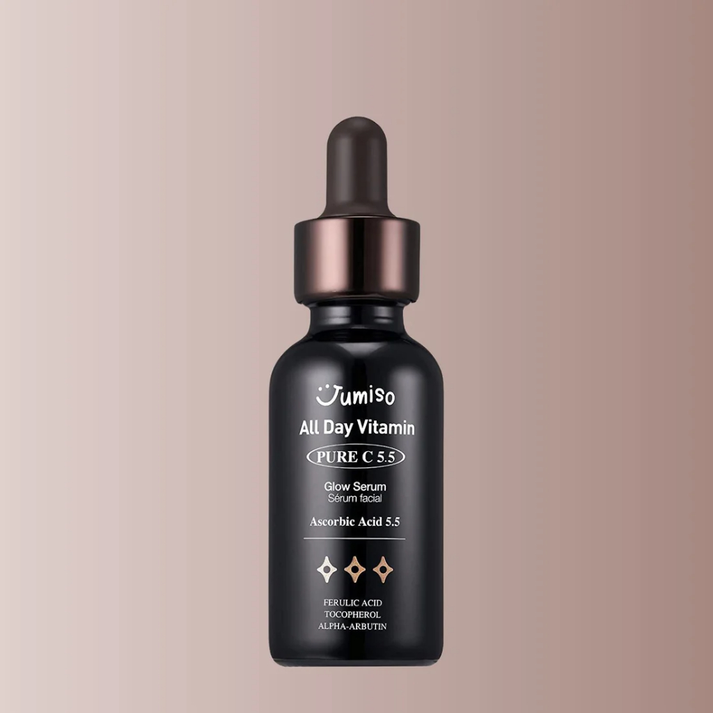 Tinh chất mờ thâm, dưỡng sáng đốm nâu Jumiso All Day Vitamin Pure C 5.5 Glow Serum 30ml - ninishop
