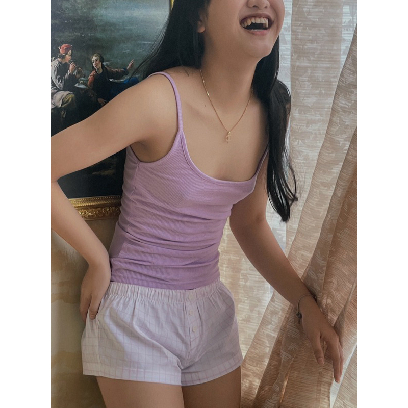 Tender short | Quần short lưng chun cạp thấp không hằn da, mẫu trendy mới lạ