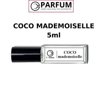 Nước Hoa Mini Nữ Coco Mademoiselle vial 5ml chính hãng hơm lâu hương ngọt dịu nhẹ nhàng