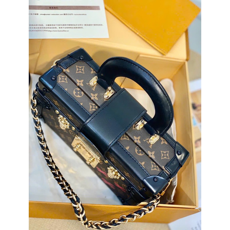 TÚI Lv Petite Malle Capitale MONOGRAM CANVAS SIZE 20CM