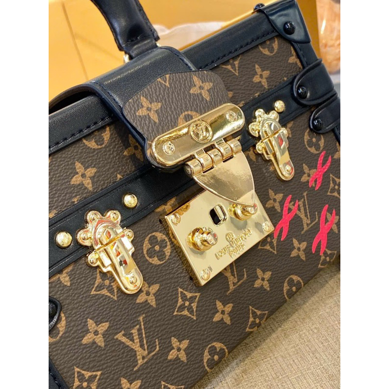 TÚI Lv Petite Malle Capitale MONOGRAM CANVAS SIZE 20CM