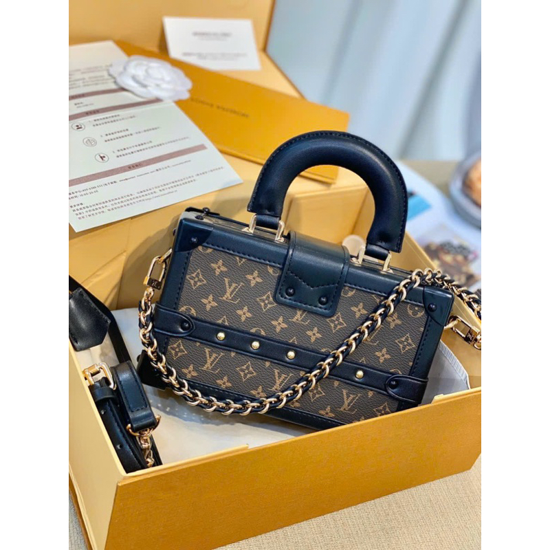 TÚI Lv Petite Malle Capitale MONOGRAM CANVAS SIZE 20CM