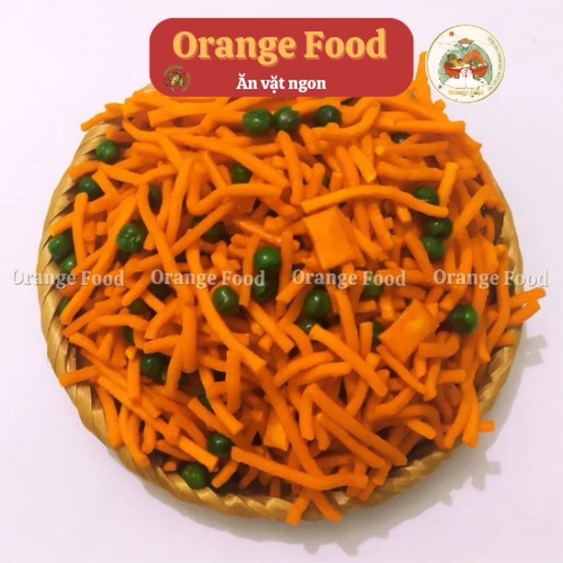 500G Bim Bim Tăm Đậu Hà Lan, Snack Que Bim Tăm Thái