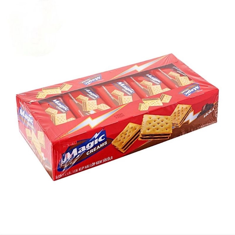 Bánh Magic Cracker Siêu Giòn Hai Lớp Kem