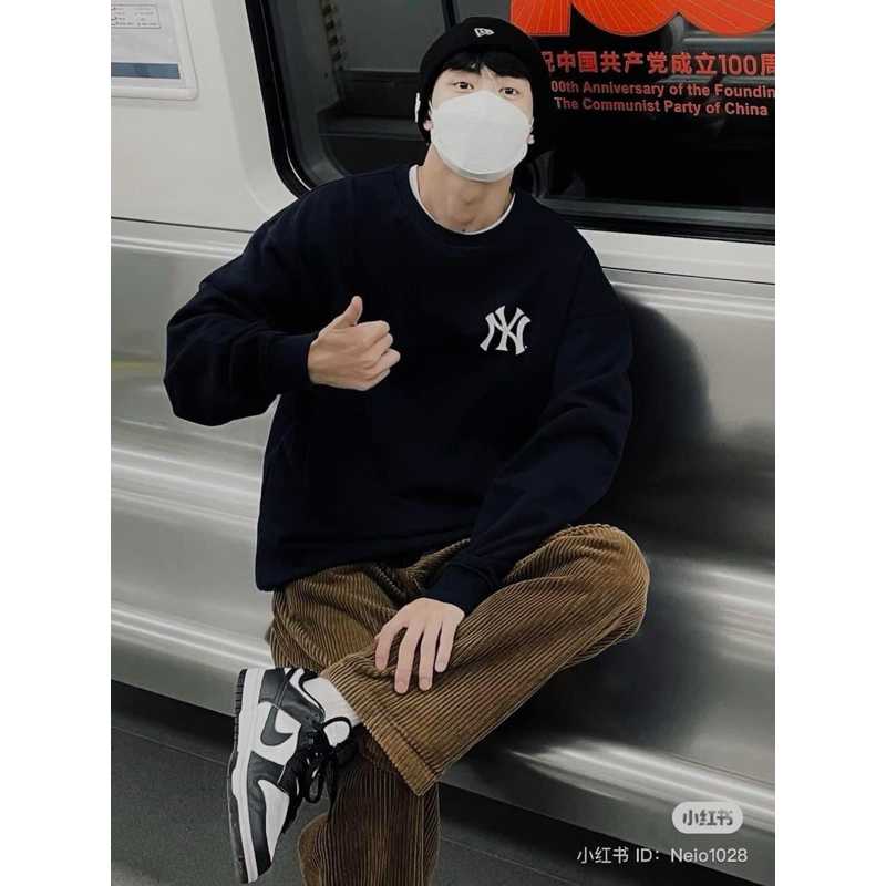 Áo Sweater NEW ERA x MLB NY Basic * SWT