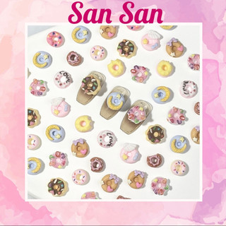 Charm Hoạt Hình Bánh Donut 🍩 phong cách hàn quốc dễ thương