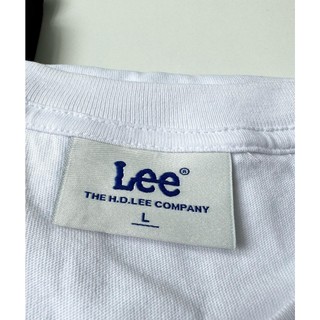 [Bao check trọn đời]Áo thun basic LEE logo lớn trước ngực