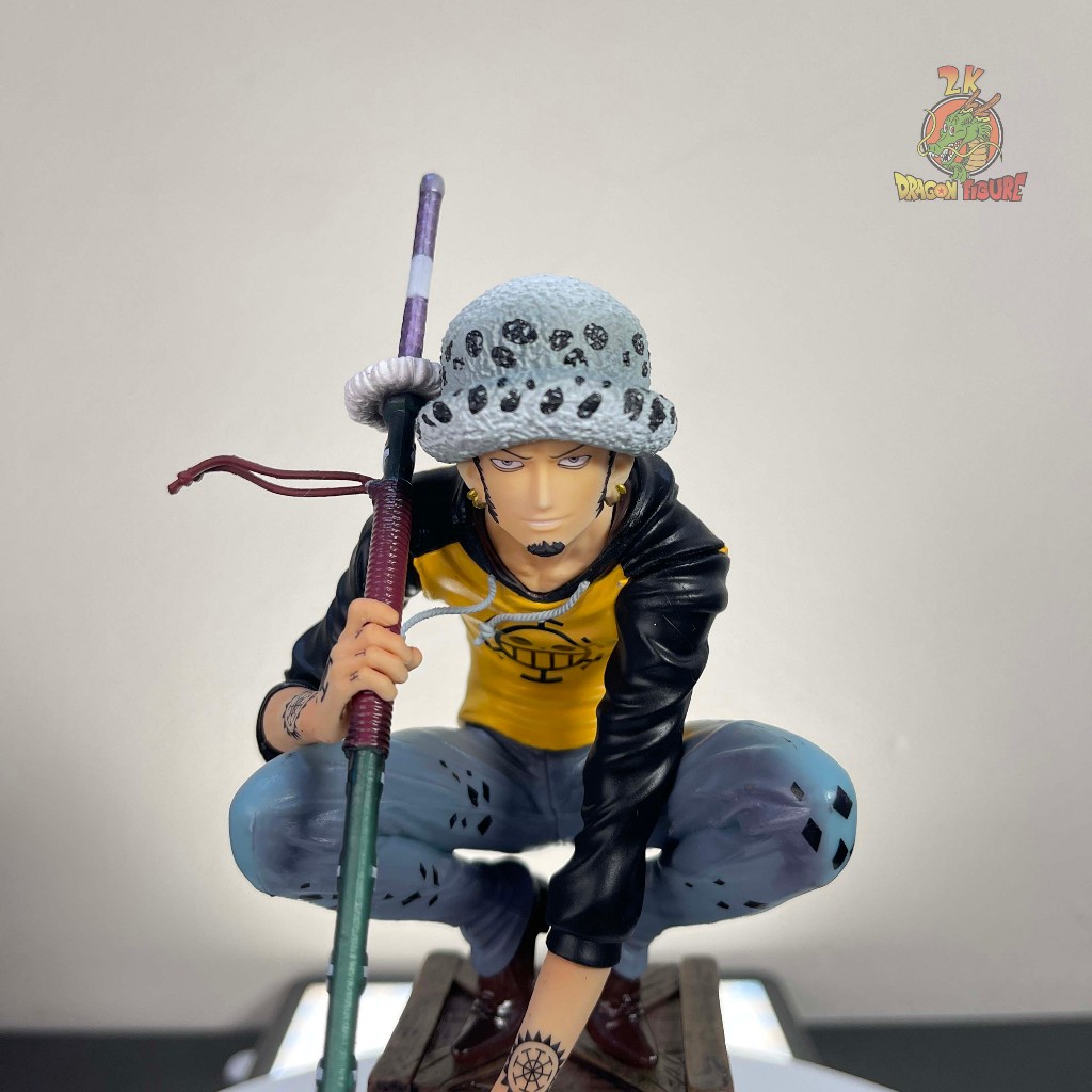 Mô hình Trafalgar D. Water Law trước timeskip, dáng ngồi cực ngầu - One Piece Figure - Mô hình 2K