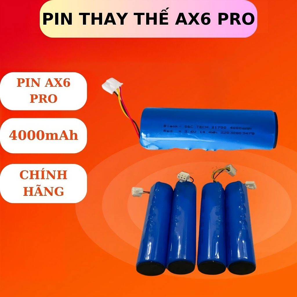 Pin Olax AX6 Pro - Pin thay thế bộ phát Olax AX6 Pro dung lượng 4000mAh
