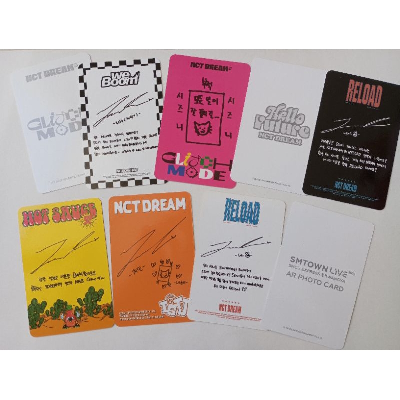 Card Jaemin NCT Dream. Official. JAEMIN NCT DREAM