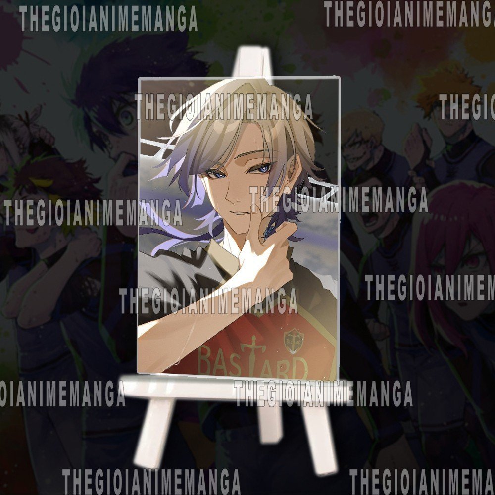 Tranh kính BLUE LOCK ver NHÂN VẬT in hình manga anime chibi acrylic mica trong trưng bày trang trí