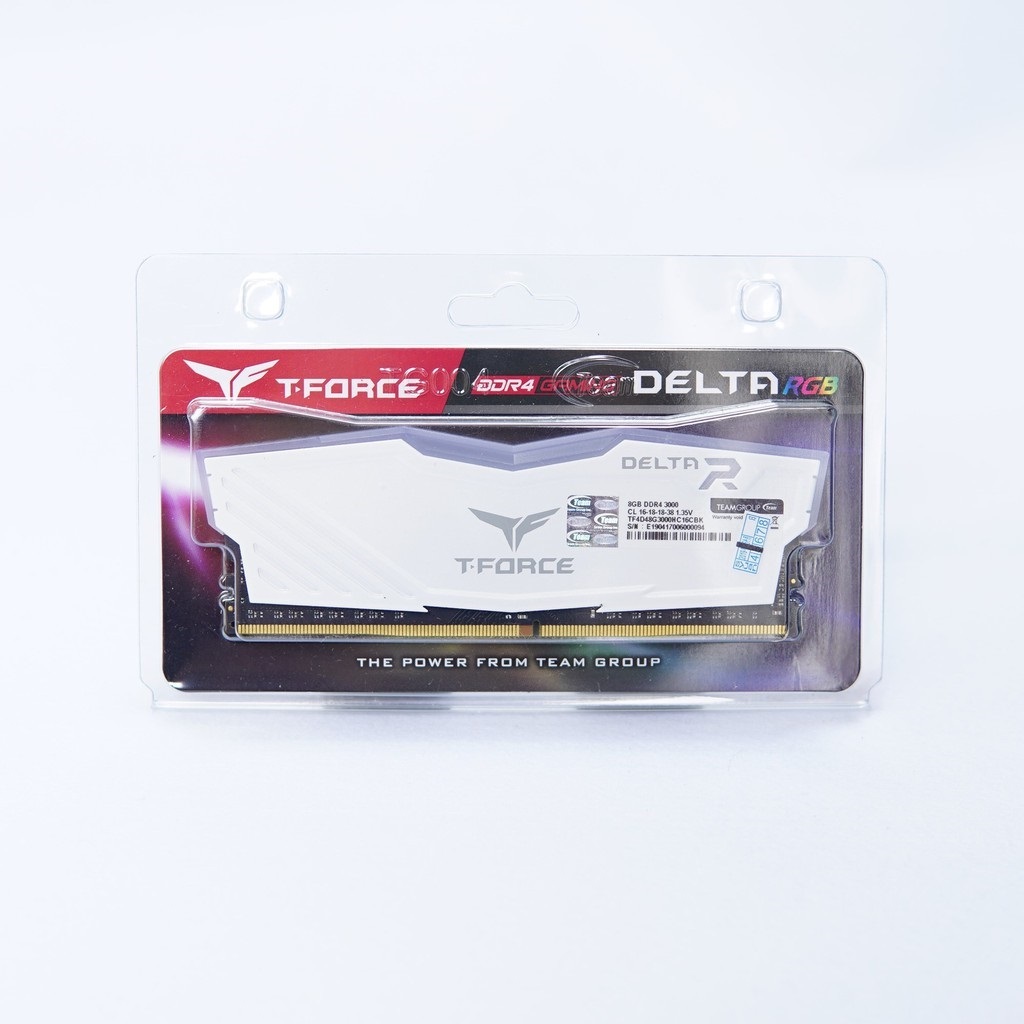 Ram TEAMGROUP T-Force DELTA RGB 8GB  DDR4 3200MHz  New Bảo Hành 36 Tháng