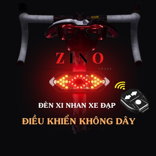  Đèn xi nhan xe đạp không dây đèn xe đạp cảnh báo gắn cọc yên pin sạc siêu sáng ii 