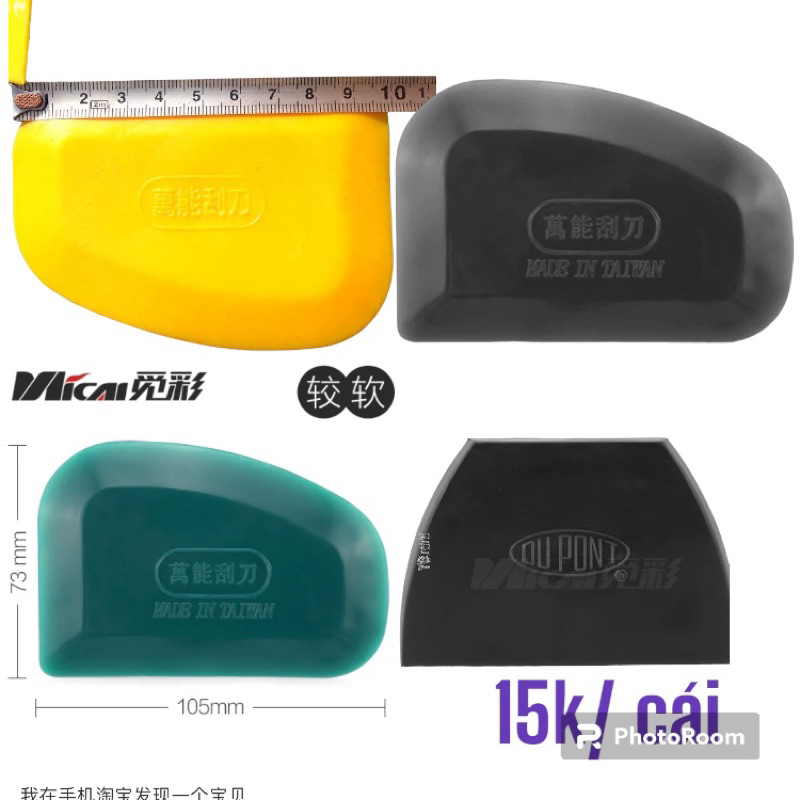 Dao trét mattit cao su dẻo